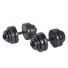 Set gantere reglabile 30 kg (2×15 kg), OnWay Fitness