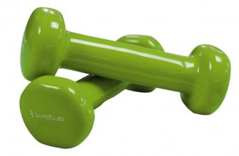 Set gantere aerobic epoxy de 2×1,5 kg, Sveltus, verde