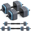Set Gantere reglabil 30 kg (2 x 15 kg), Merach
