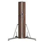 Aparat fitness Multifunctional Cable Cross XH5, din otel si lemn, Merach