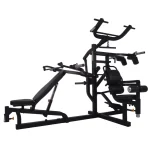 Aparat multifunctional cu 3 statii WB-MS Powertec Negru