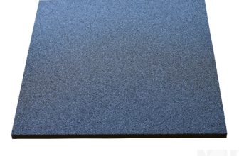 Placa de cauciuc pentru absorbtia socurilor, 100x100x2 cm, TheWay Fitness