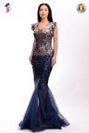 Rochie lunga tip sirena din paiete