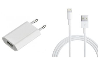 Incarcator usb + cablu incarcare-sincronizare  lightning