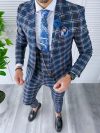 Costum barbati slim fit + Vesta A7800   i15-1