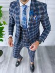 Costum barbati slim fit + Vesta A7800   i15-1
