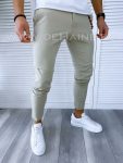 Pantaloni barbati casual regular fit bej B1743 H7-1