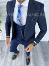 Sacou barbati  bleumarin slim fit B5321 35-4.1