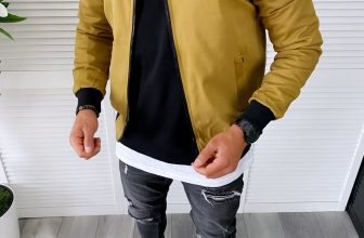 Geaca barbati primavara maro deschis  B6327 Z34-3