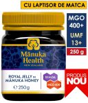 Laptisor de matca pur (royal jelly) in Miere de Manuka MGO 400+ (250g)