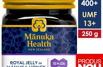 Laptisor de matca pur (royal jelly) in Miere de Manuka MGO 400+ (250g)