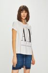 Armani Exchange tricou femei, culoarea alb, 8NYTCX YJG3Z
