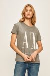 Armani Exchange tricou femei, culoarea gri, 8NYTCX YJG3Z