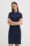 Lacoste rochie culoarea bleumarin, mini, model dreaptă EF5473-001