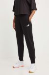 Puma pantaloni de trening culoarea negru, melanj 586842