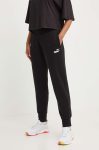 Puma pantaloni de trening culoarea negru, melanj 586842