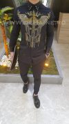 Camasa barbati neagra slim fit B5507 O3-4.1
