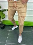 Pantaloni barbati camel casual B3627 16-4.2