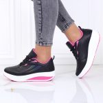 Adidasi negru cu roz imblaniti Erozia