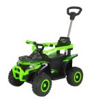 ATV electric cu maner 4 in 1, Kinderauto Hercules 35W 6V, telecomanda, echipare premium, verde