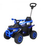 ATV electric cu maner 4 in 1, Kinderauto Hercules 35W 6V, telecomanda, echipare premium, albastru
