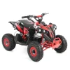 ATV electric Kinder Eco Wolf XXL 1200W 48V cu 3 viteza 6 inch, culoare Rosie