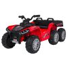 ATV electric pentru copii 2-6 ani, Kinderauto FarmQuad 6×6, 180W, 12V 14AH, roti EVA, rosu