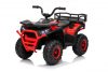 ATV electric pentru copii, Mini DESERT 120W 12V, telecomanda inclusa, music player, rosu