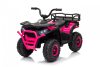 ATV electric pentru fetite, Mini DESERT, 120W 12V, cu telecomanda inclusa, music player, bluetooth, roz