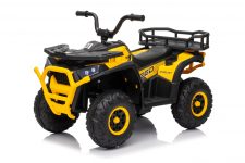 ATV electric copii 2-5 ani, Mini DESERT, 120W 12V, music player, telecomanda control parental, culoare galbena