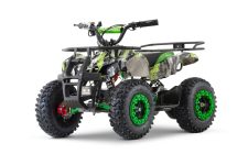 ATV electric pentru copii NITRO Torino Quad 1200W 48V snowy tyres, Green Grafiti