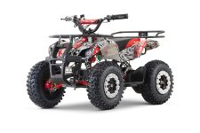ATV electric pentru copii NITRO Torino Quad 1200W 48V snowy tyres, red Grafiti
