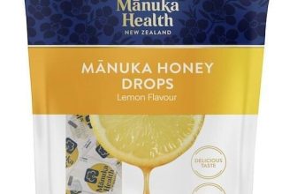 Bomboane dropsuri cu  miere de Manuka  MGO 400+ (250g) (lamaie)