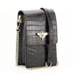 Borseta neagra din piele naturala 1525 123