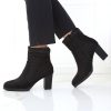 Botine negre Giuliana