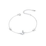 Bratara din argint Trio Butterflies
