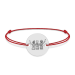 Friends – Bratara personalizata din argint 925 pentru cei mai buni prieteni