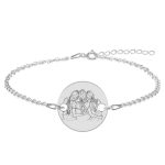 Queens – Bratara personalizata din argint pentru cele mai bune prietene