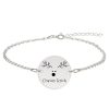 Deer – Bratara personalizata din argint 925 – Craciun Fericit