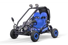 Buggy electric pentru 2 copii NITRO Gokart Hunt 650W 36V 20Ah, culoare albastra