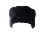 Caciula neagra din blanita Manda