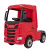 Camion electric pentru copii SCANIA R-SERIES 4×4 180W 12V 14Ah PREMIUM, rosu