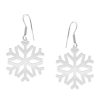 Snowflake – Cercei personalizati fulg din argint 925