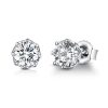 Cercei din argint Clear Classic Studs