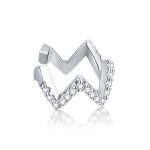 CERCEL din argint Zig Zag Clip