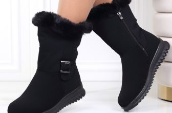 Cizme scurte imblanite Staera