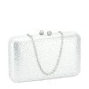 Clutch argintiu cu pietricele 6157 05