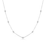 Colier din argint Crystal Dots