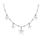 Sirius – Colier personalizat tip salba cu stelute din argint 925