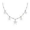 Sirius – Colier personalizat tip salba cu stelute din argint 925